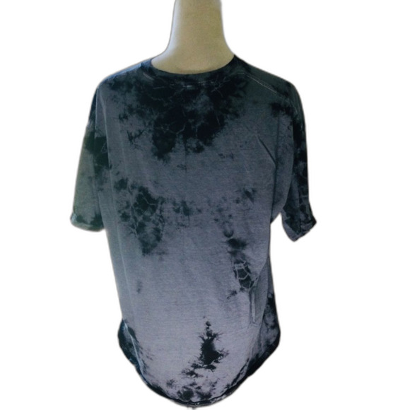 Global T-Shirt Men’s Size Large Color Blue Iron Maiden Tye-Dyed Graphic Tee - Picture 2 of 9